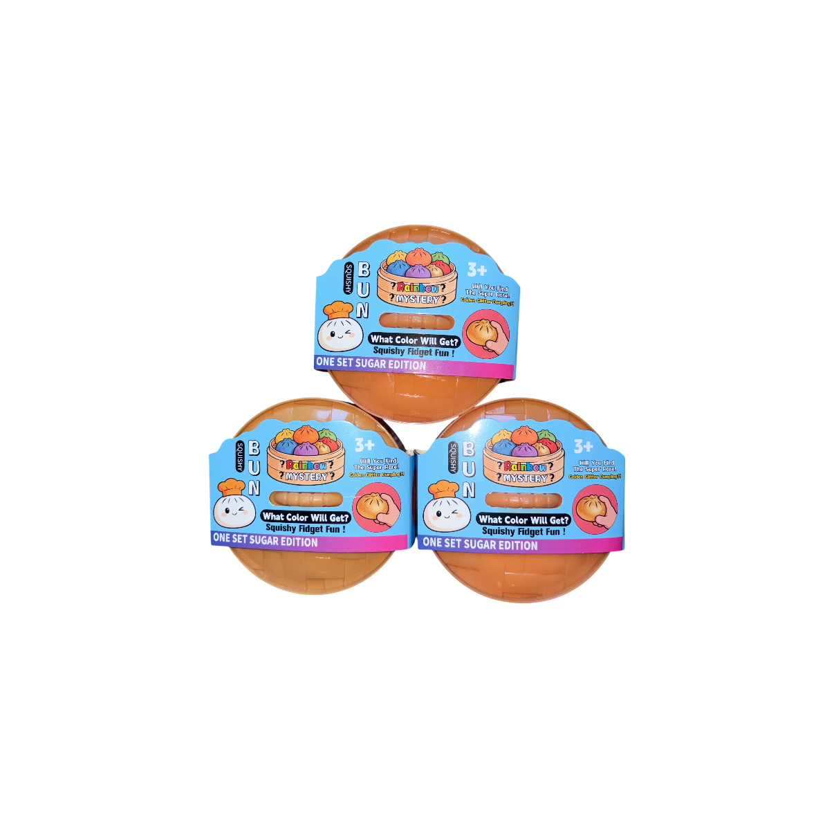3x Squishy Dumpling Bundle