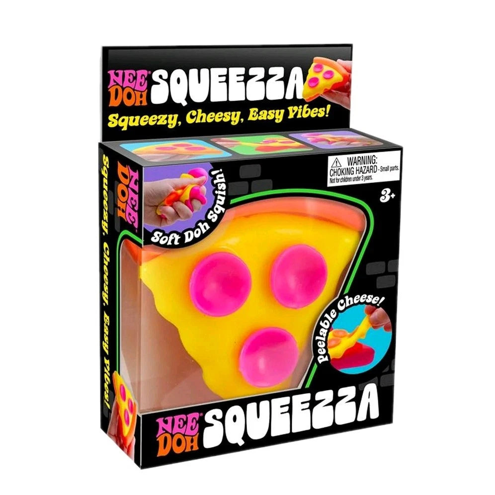 NeeDoh Squeezza Pizza Squishy Fidget Toy Stress Relief Sensory Toy Gift Needoh